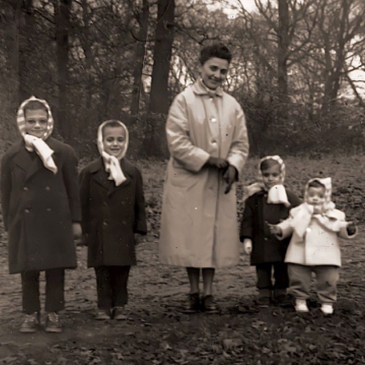 Promenade en for&ecirc;t hiver 1957